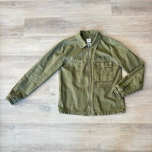 Khaki Green Utility Jacket